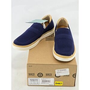 Revitalign Mariner Soho Sneaker Women 7B Peacoat Blue Knit - New